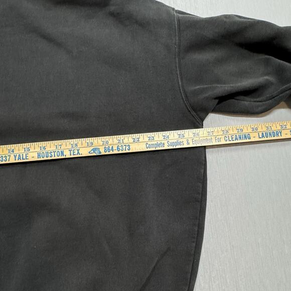 John Galt Aspen Colorado Hoodie Black One Size Oversized fits up to XL - Picture 5 of 6